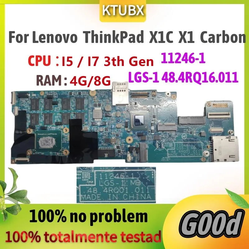 Lenovo ThinkPad X/s bronchCarbon MotherBuff.11246-1: CPU I5 I7, RAM 8GB, 100% testé. – Test et Avis