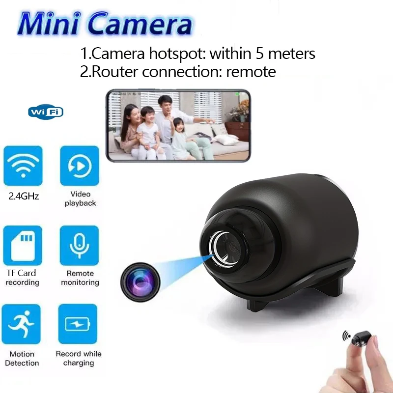 « Mini Caméra sans fil avec vision nocturne » – Test et Avis