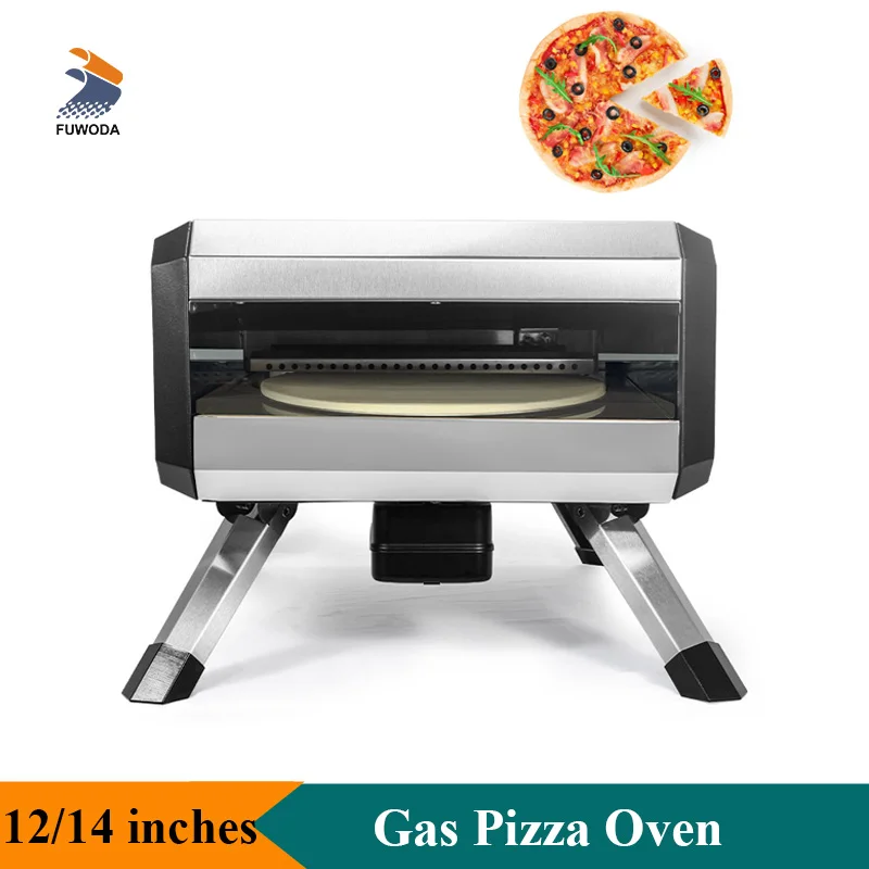 Mini four à pizza extérieur en acier : compact et polyvalent – Test et Avis