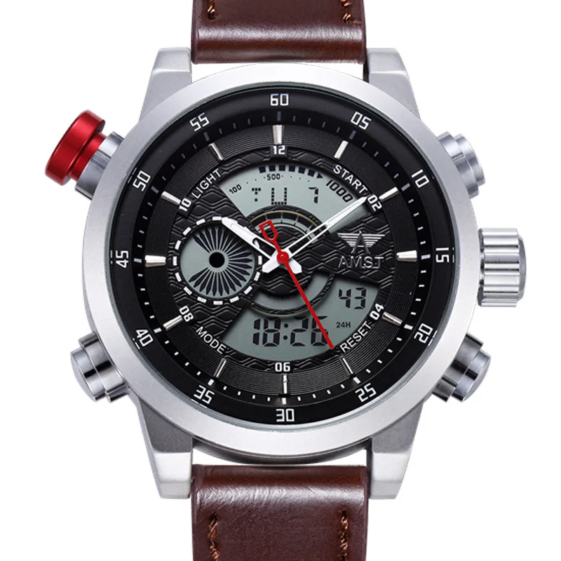 Montre militaire en cuir pour hommes – Test et Avis