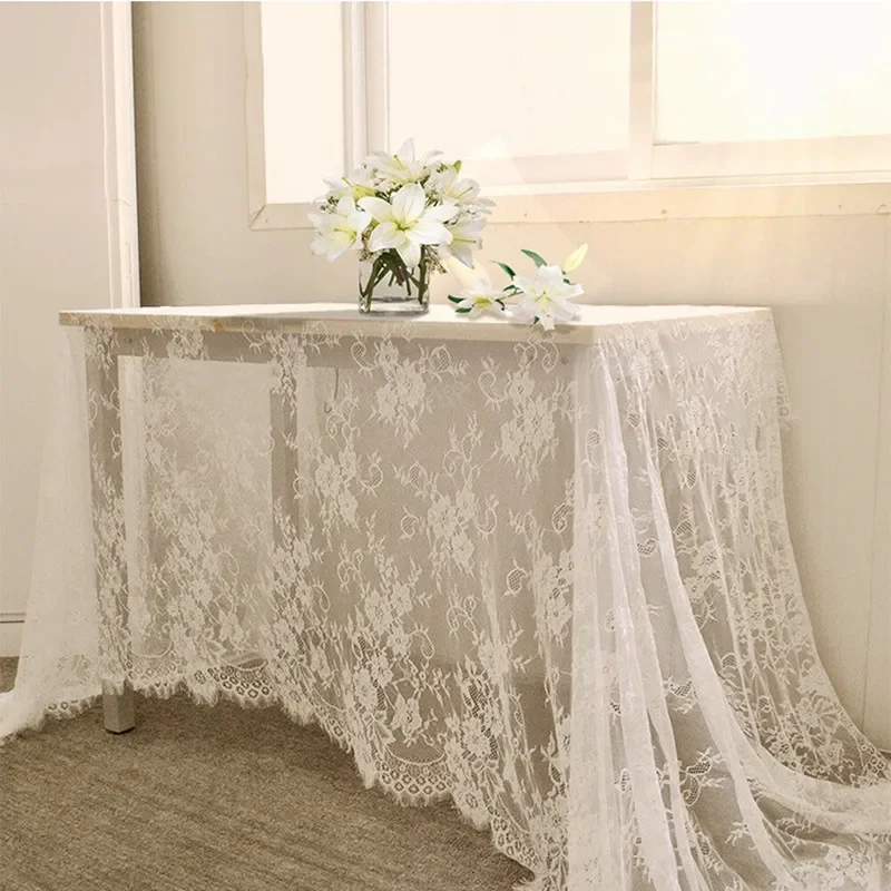 « Nappe de mariage en dentelle blanche » – Test et Avis
