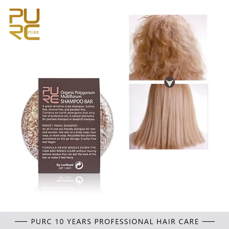 « PURC – Shampoing bio Polygonum, fait main » – Test et Avis