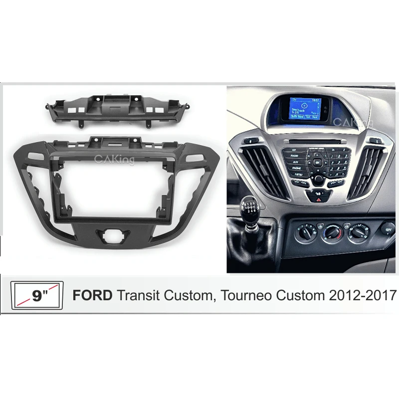 Panneau d’autoradio Ford ATIC bt : installation console Facia, 9 pouces – Test et Avis