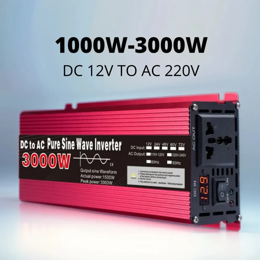 Portable inverter for car and solar power – Test et Avis