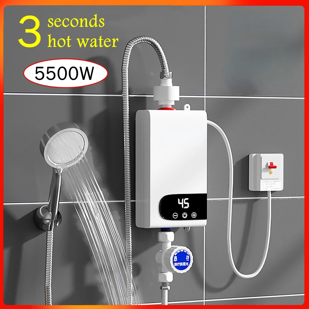 « Robinet chauffe-eau sans réservoir avec affichage LED » – Test et Avis