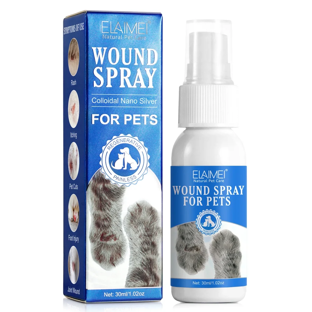 Spray Argenté pour Plaies Animaux de Compagnie – Test et Avis