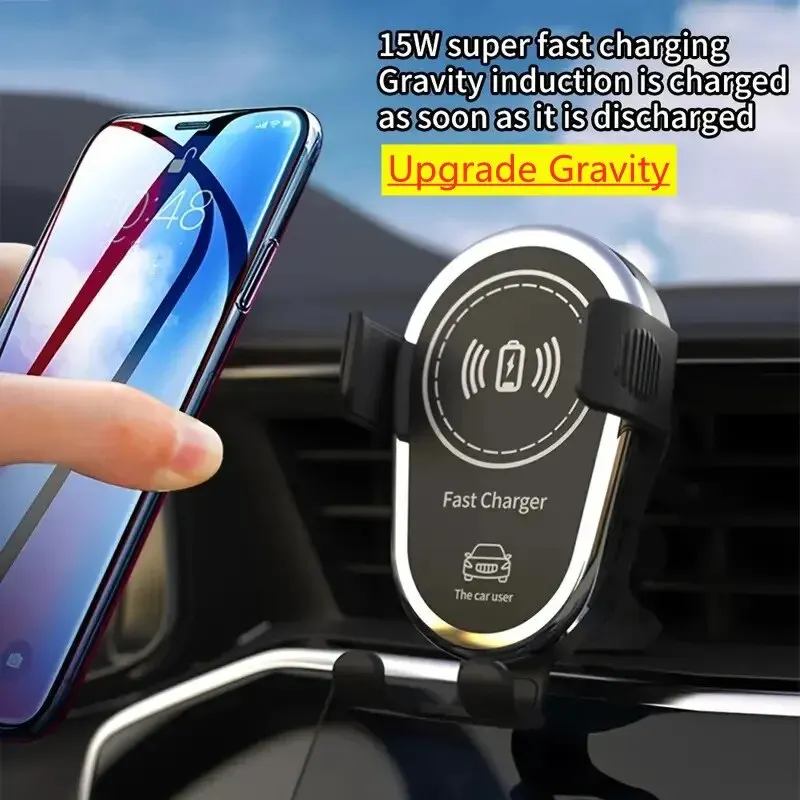Support de chargeur de voiture sans fil pour iPhone et autres marques. – Test et Avis