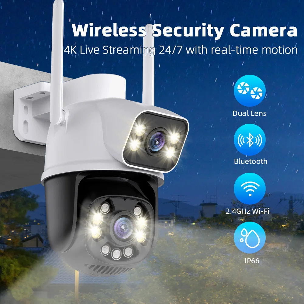 Surveillance extérieure sans fil avec IA. – Test et Avis