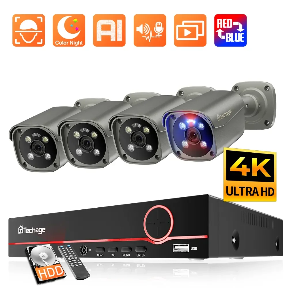 Système de surveillance 4K avec détection humaine – Test et Avis