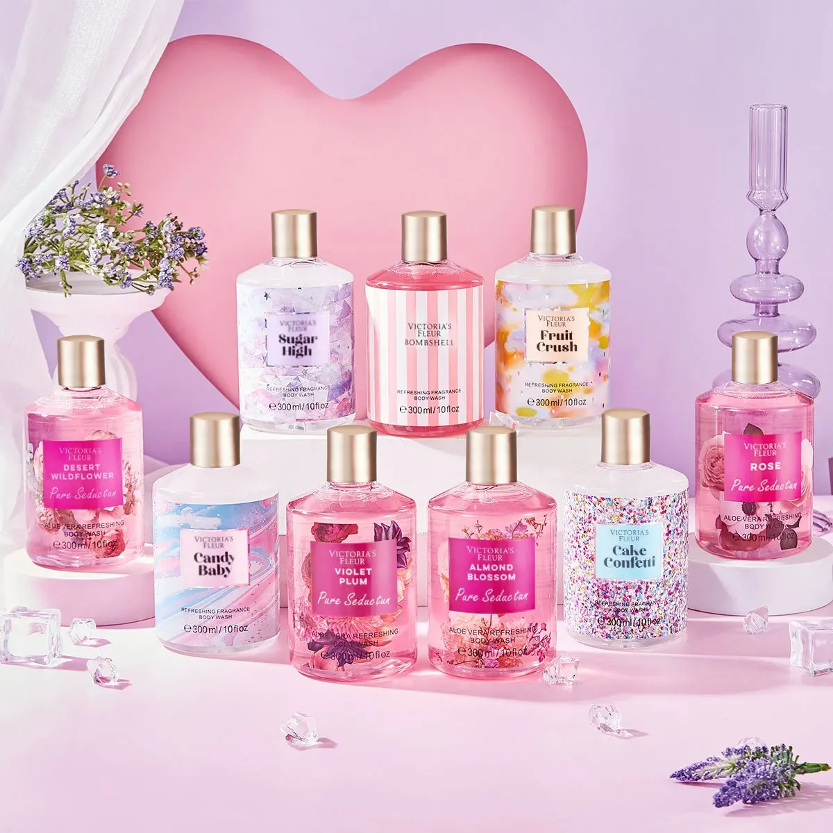 Victoria: Gel douche passionné à multiples bénéfices – Test et Avis