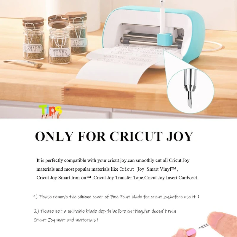 « 10 lames de coupe pour Cricut Joy » – Test et Avis