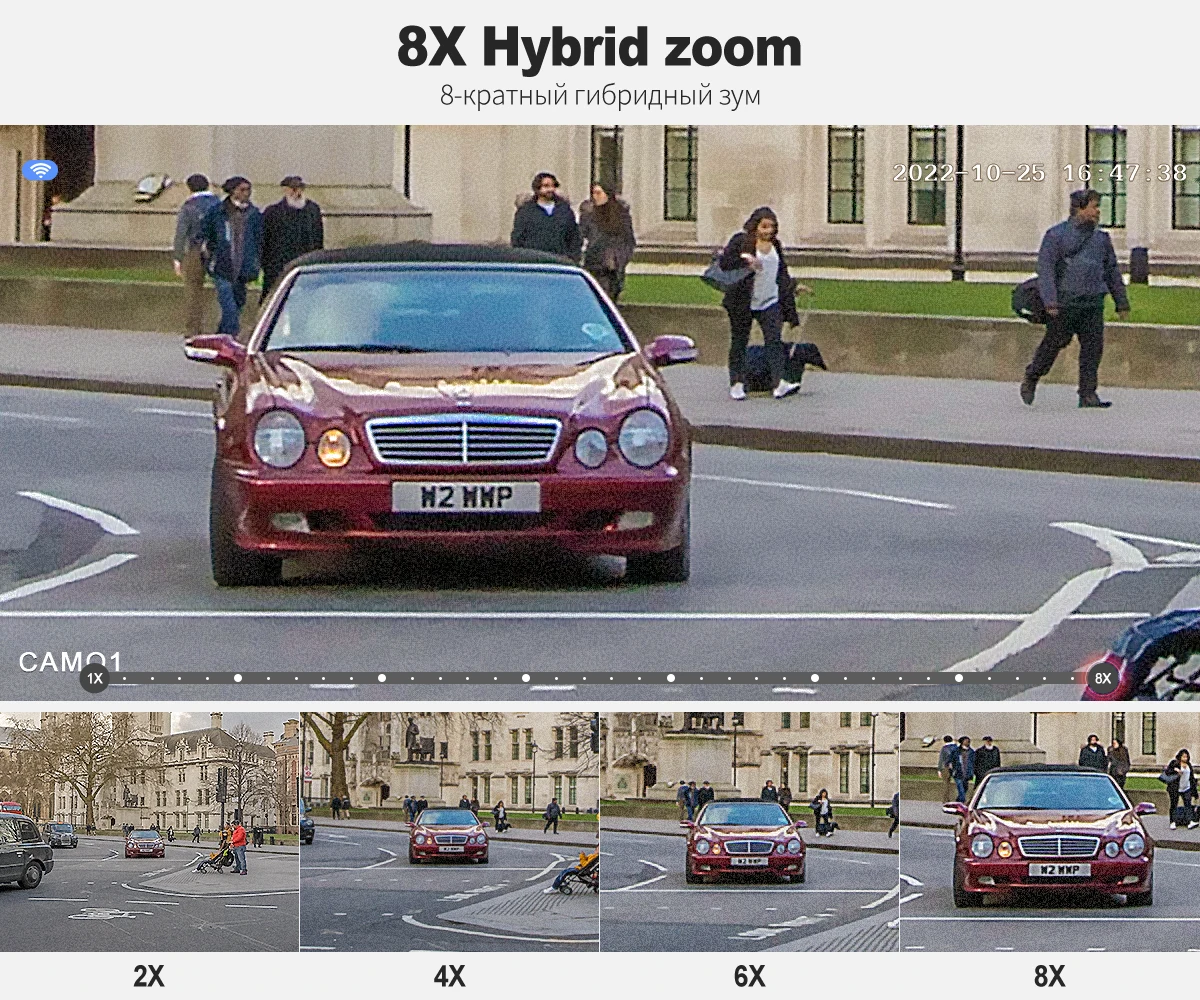 Zoom Hybride 8X
