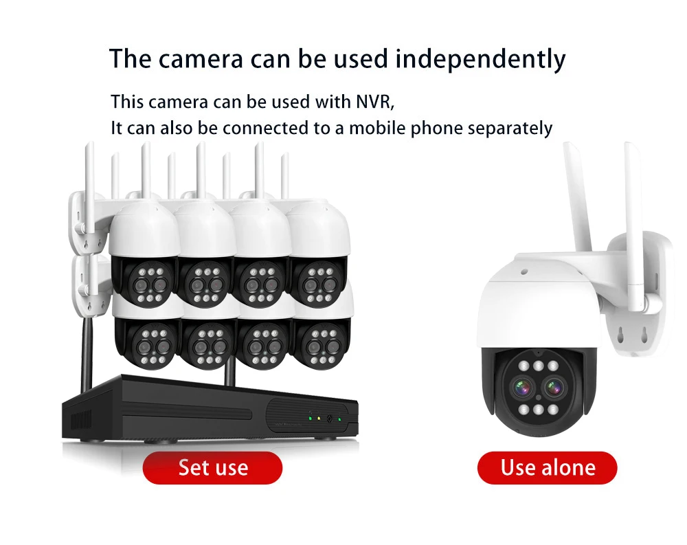 Caméra utilisable seule ou en kit