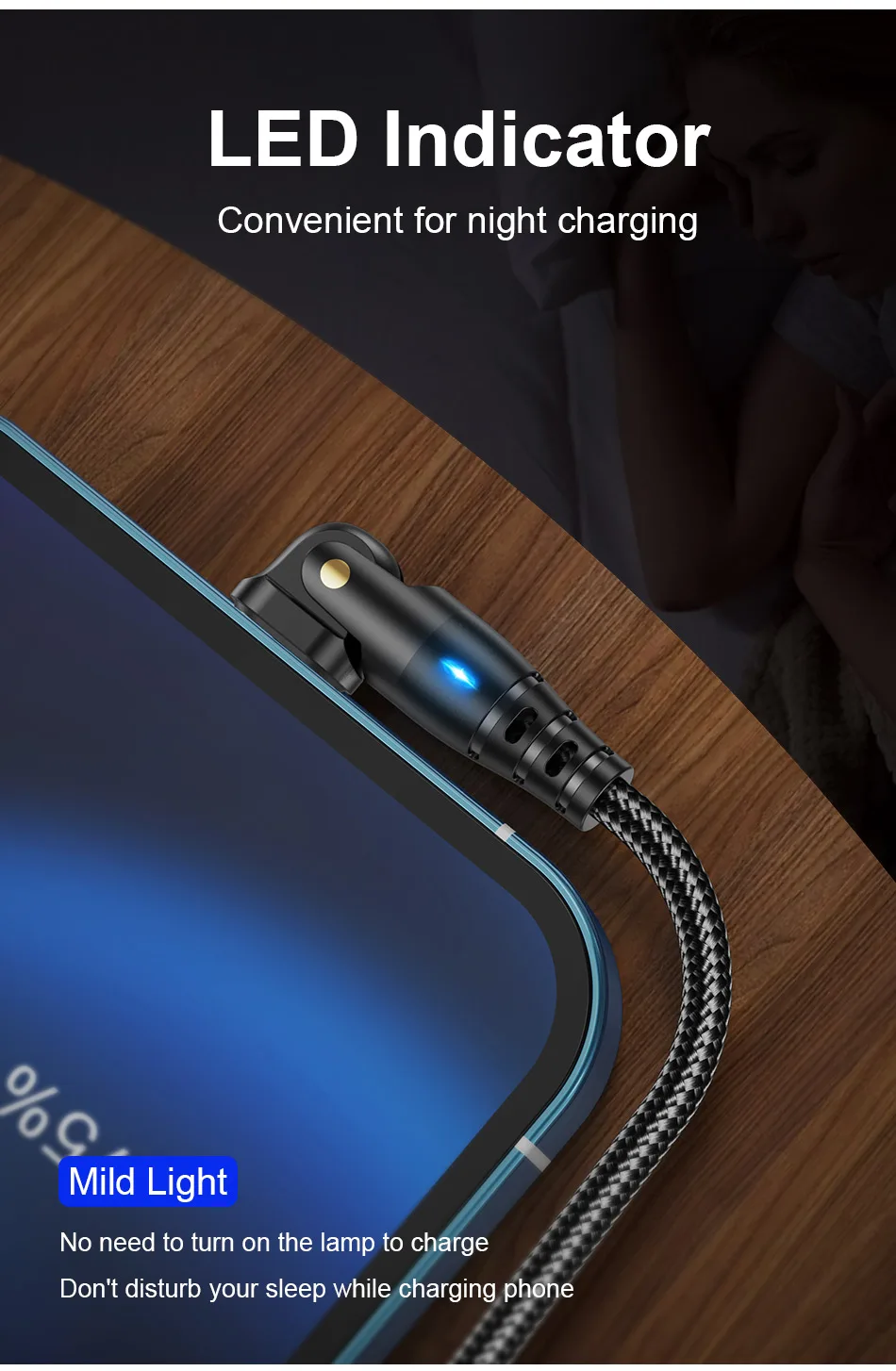 Image cable USB indicateur LED