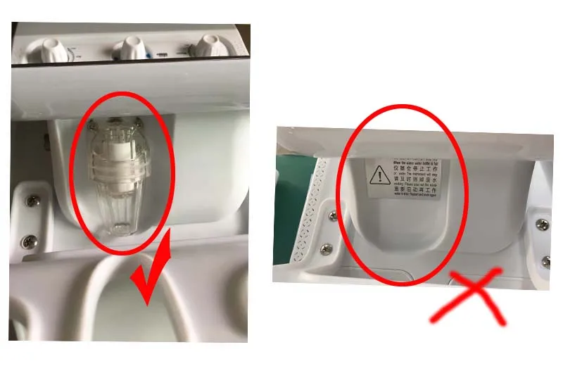 Filtre à eau installé par nous