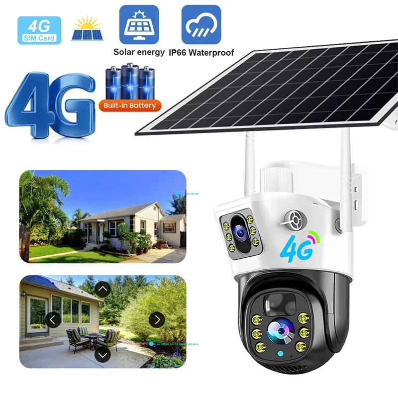 Caméra de surveillance solaire sans fil – Test et Avis