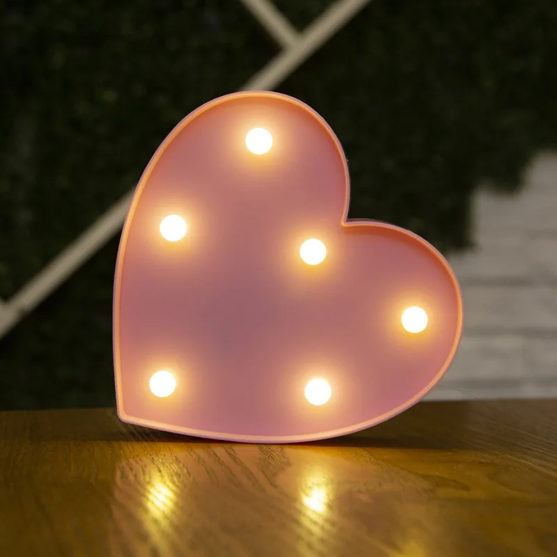 Image 5 de la veilleuse lettre LED