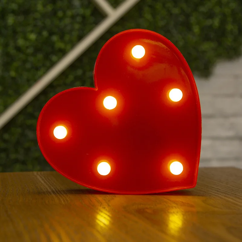 Image 6 de la veilleuse lettre LED