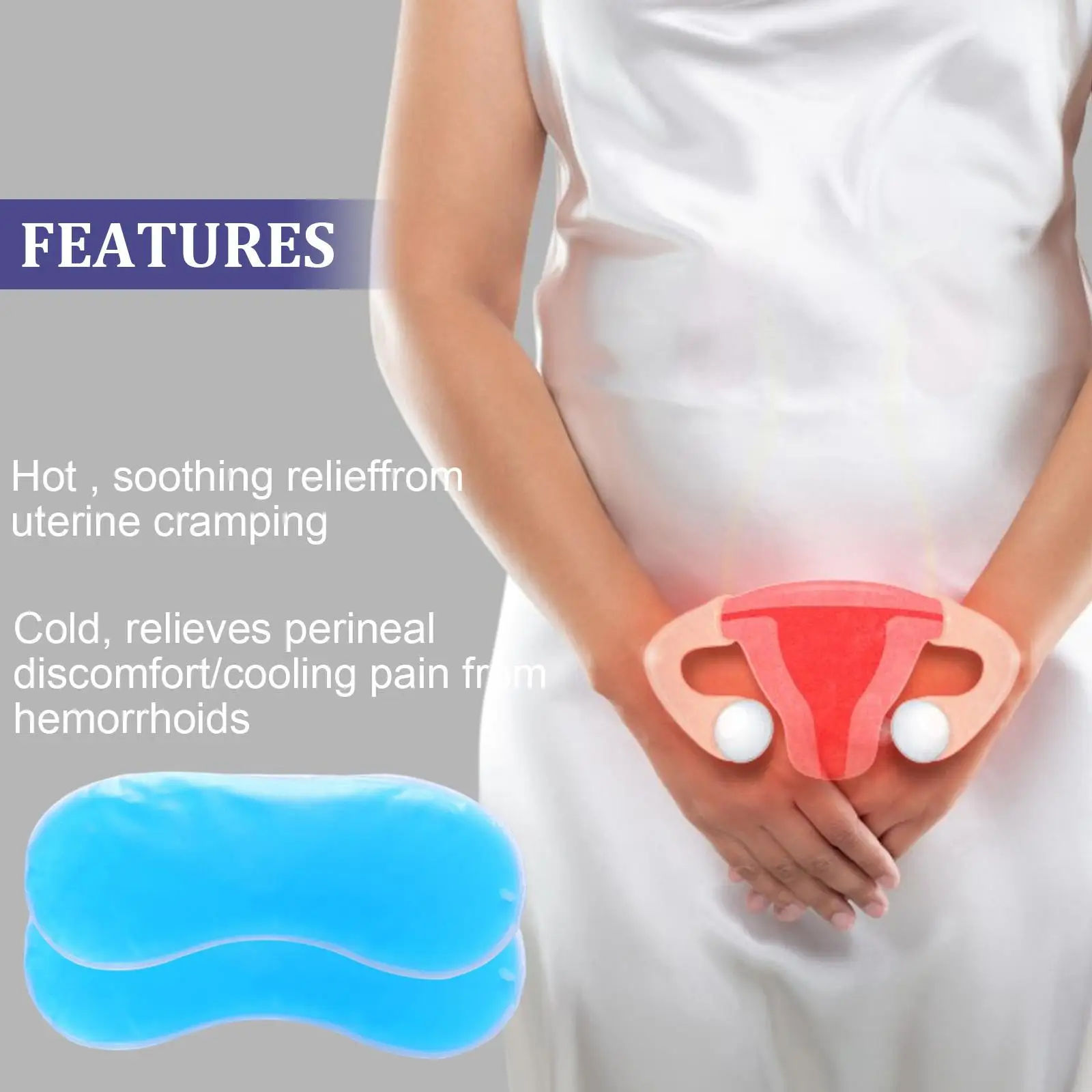 Cooling Pad for Postpartum Ice Pack Durable Washable for Women Lightweight