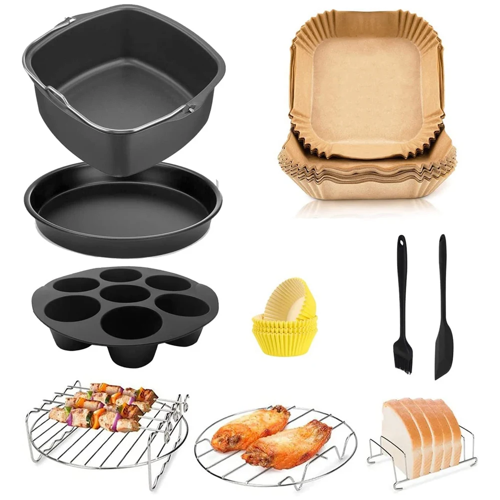 « Accessoires pour friteuses à air carrée » – Test et Avis