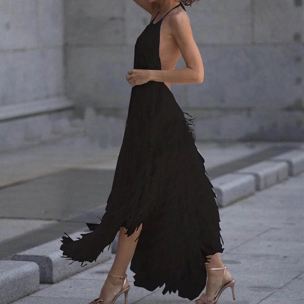 Image robe d'été à franges