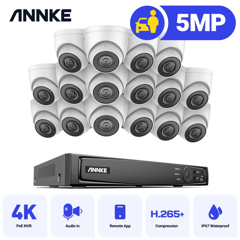 « ANNKE-Système sécurité vidéo 16CH POE » – Test et Avis