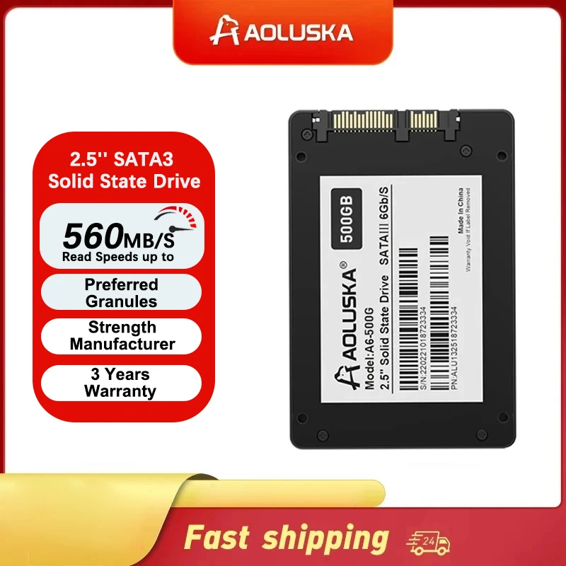 « AOLUSKA-Disque dur SSD : Capacités variées pour ordinateurs » – Test et Avis