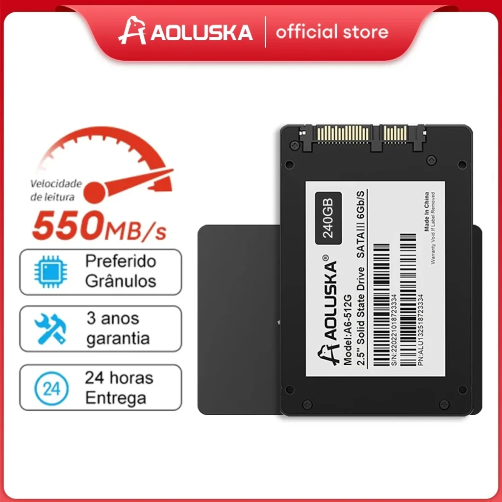 « AOLUSKA – Disque dur SSD SATA 3 pour ordinateur portable » – Test et Avis