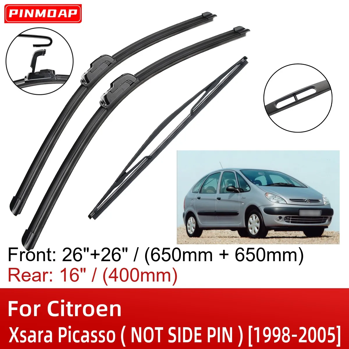 Accessoires d’essuie-glace pour Xsara Picasso 1998-2005 – Test et Avis