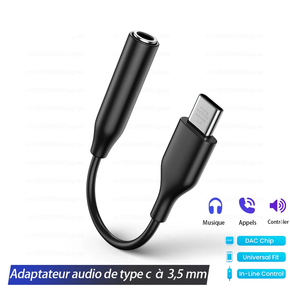 Adaptateur audio USB-C vers Jack 3.5mm pour Samsung – Test et Avis
