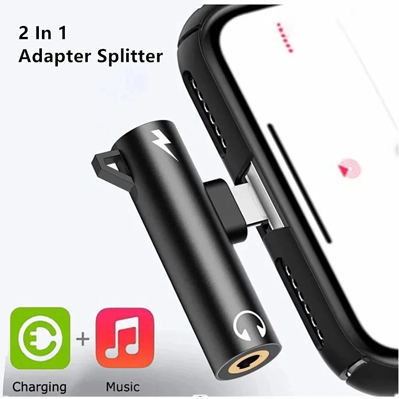 « Adaptateur répartiteur 2 en 1 iPhone : prise jack 3.5mm, charge, sauna audio » – Test et Avis