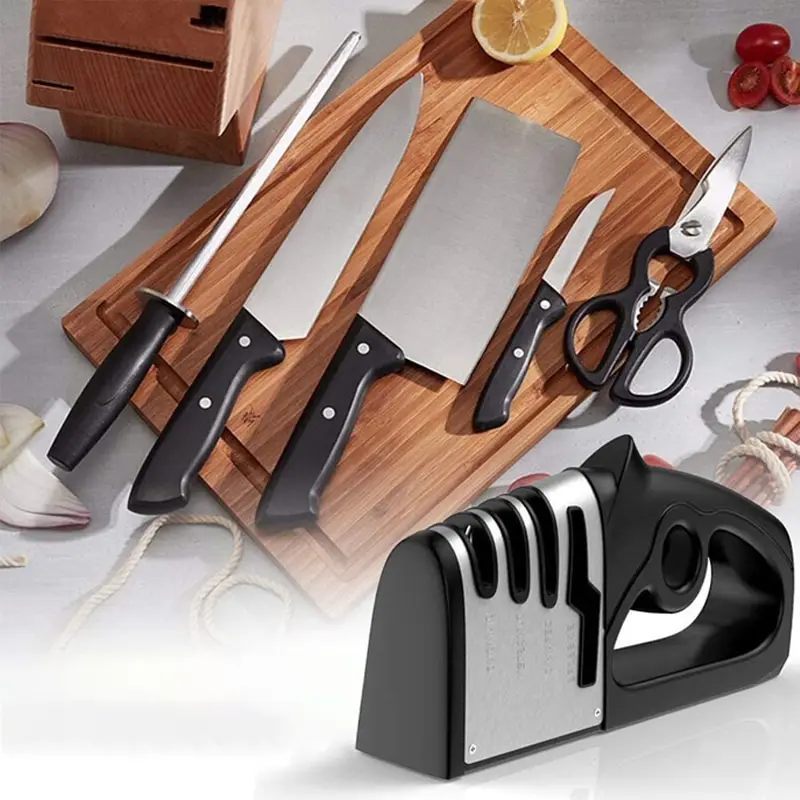 Affûteur multifonctionnel portable pour ustensiles de cuisine. – Test et Avis