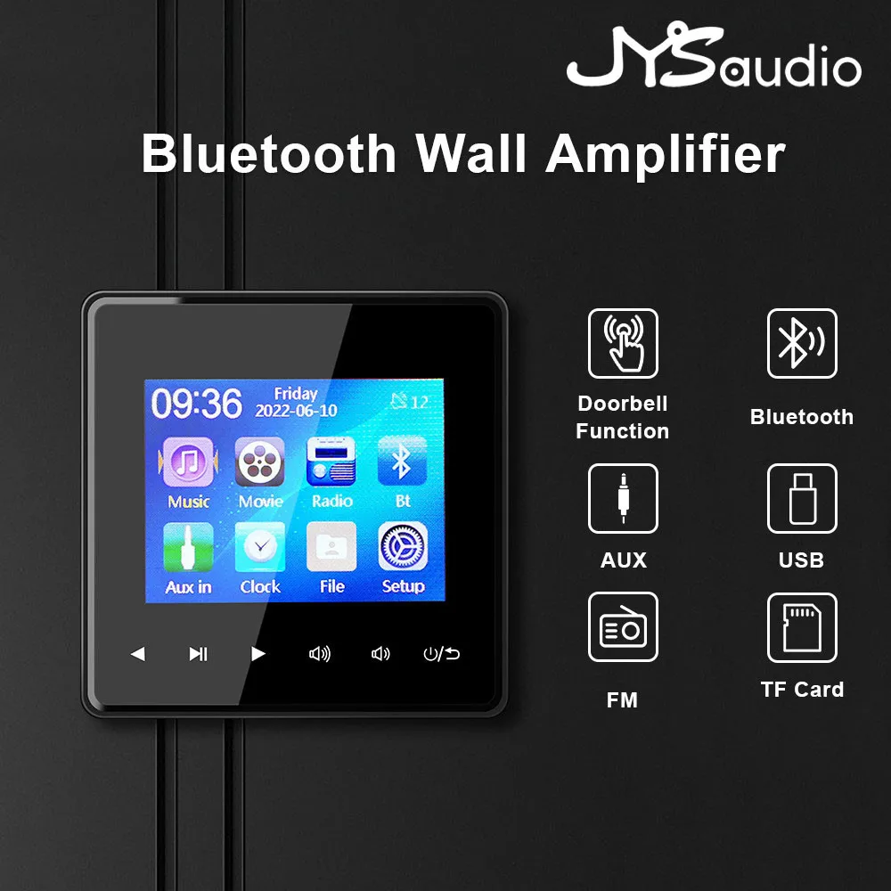 Amplificateur mural HD Bluetooth polyvalent 2.8″ – Test et Avis