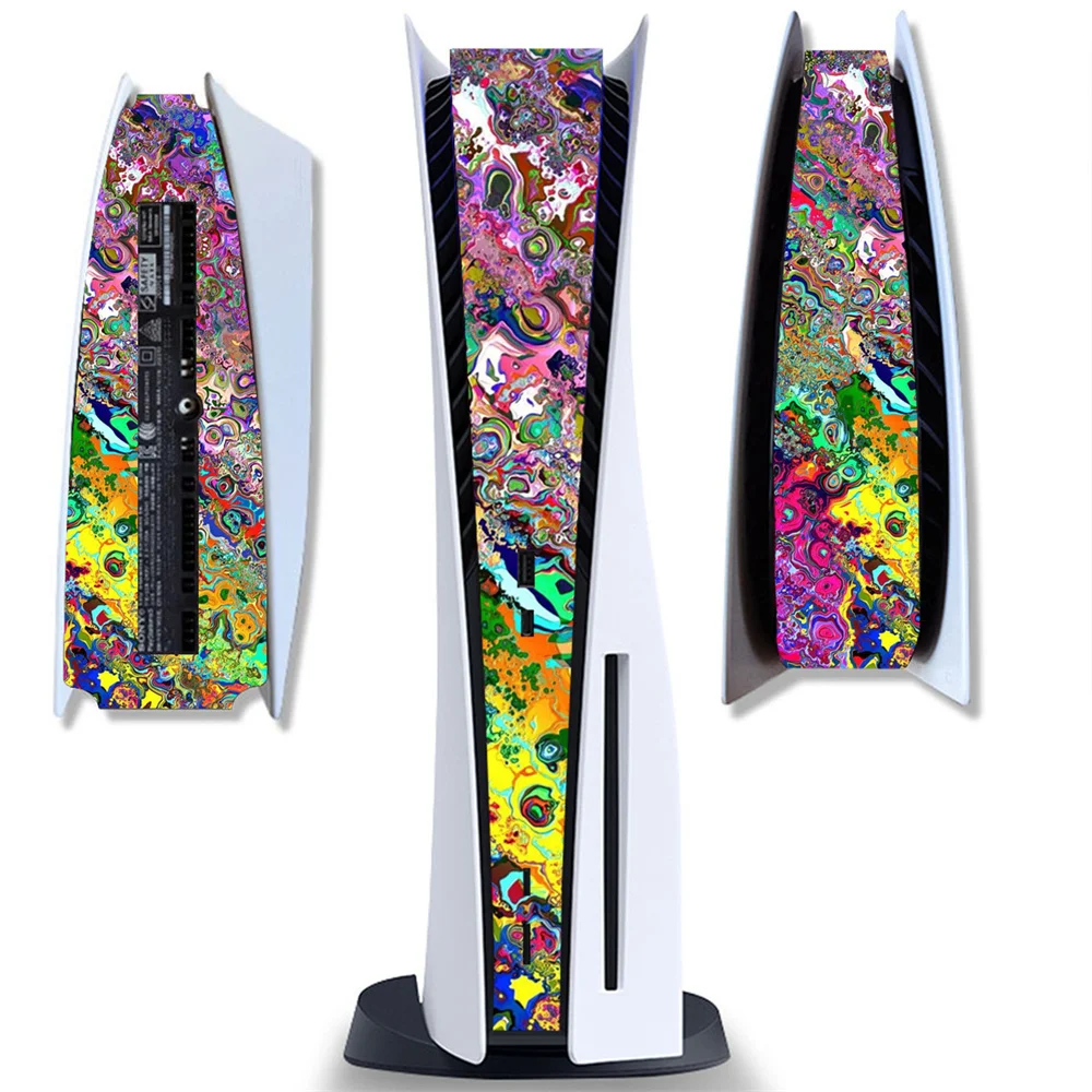 Autocollant de peau centrale de bande de décoration pour PlayStation 5