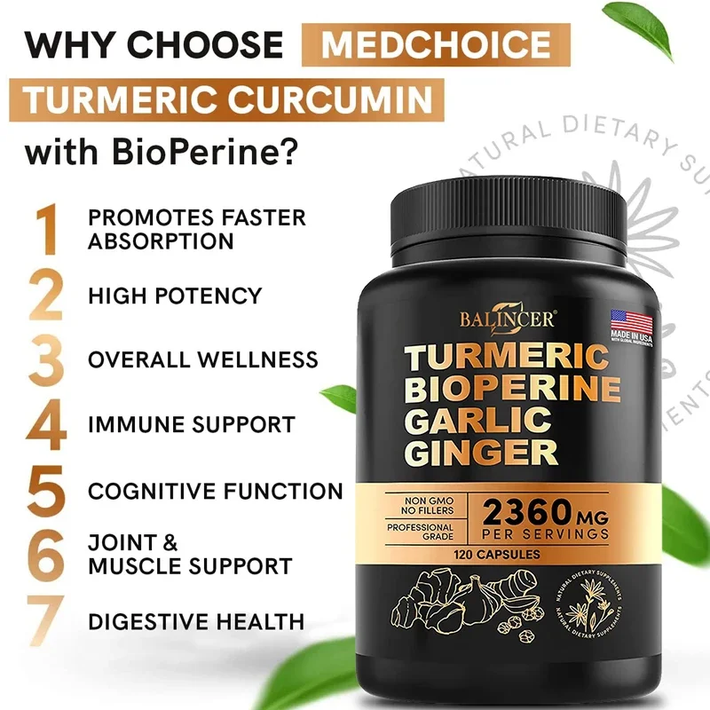 « Balincer – Extrait de curcuma pour soutenir les muscles articulaires et le système immunitaire » – Test et Avis