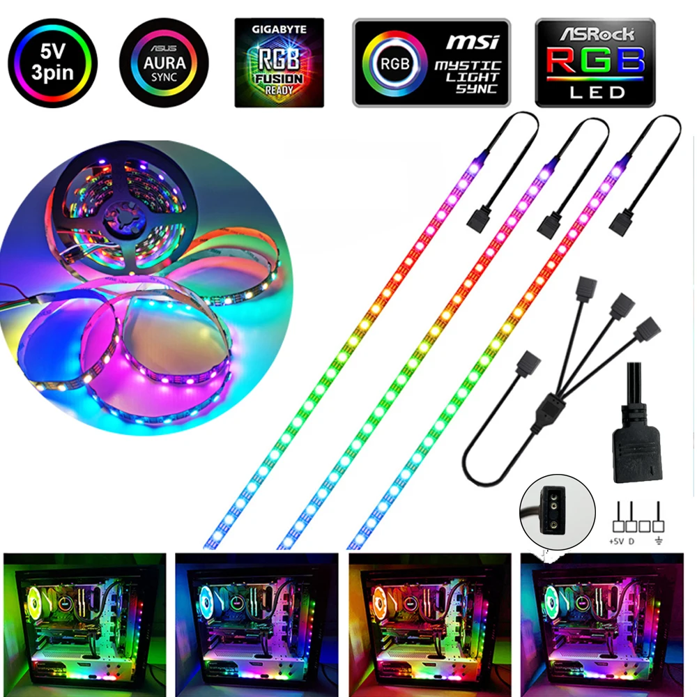 Bande LED RGB adressable pour PC – Test et Avis