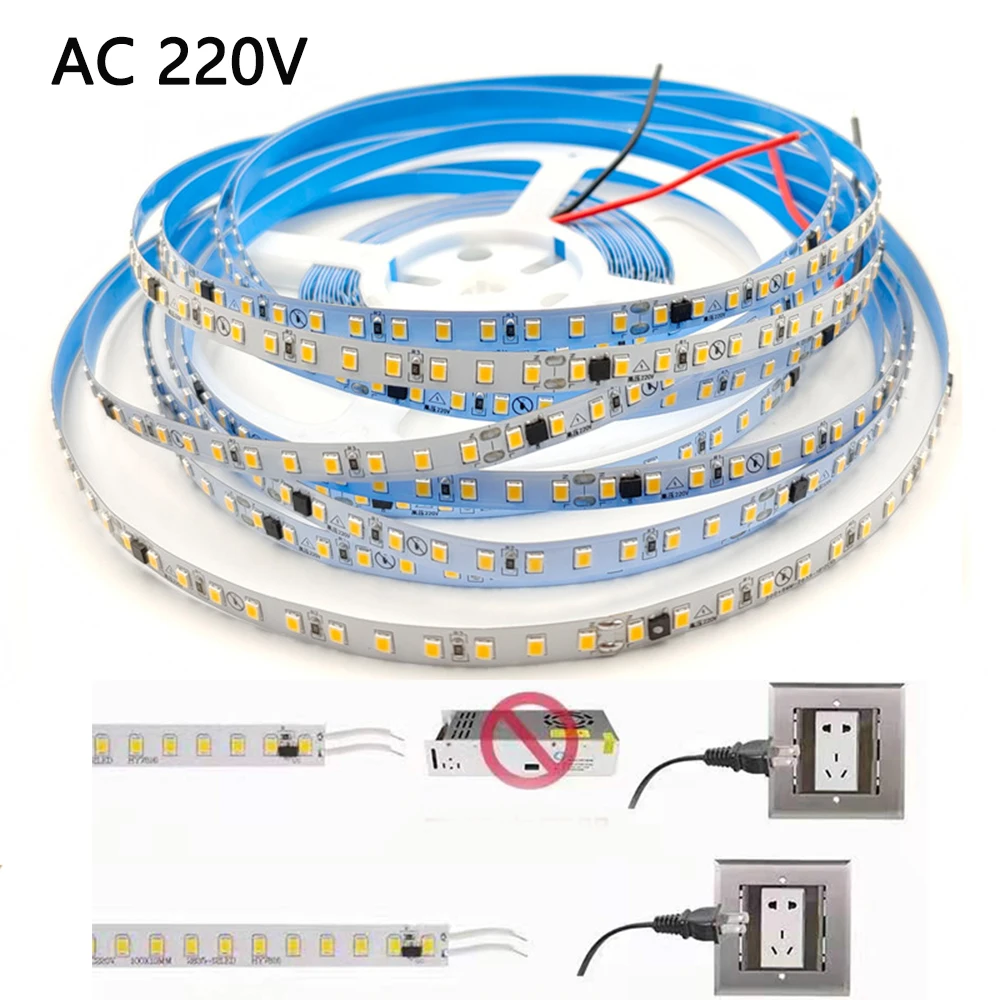 Bande lumineuse 220V haute luminosité, décoration salon – Test et Avis