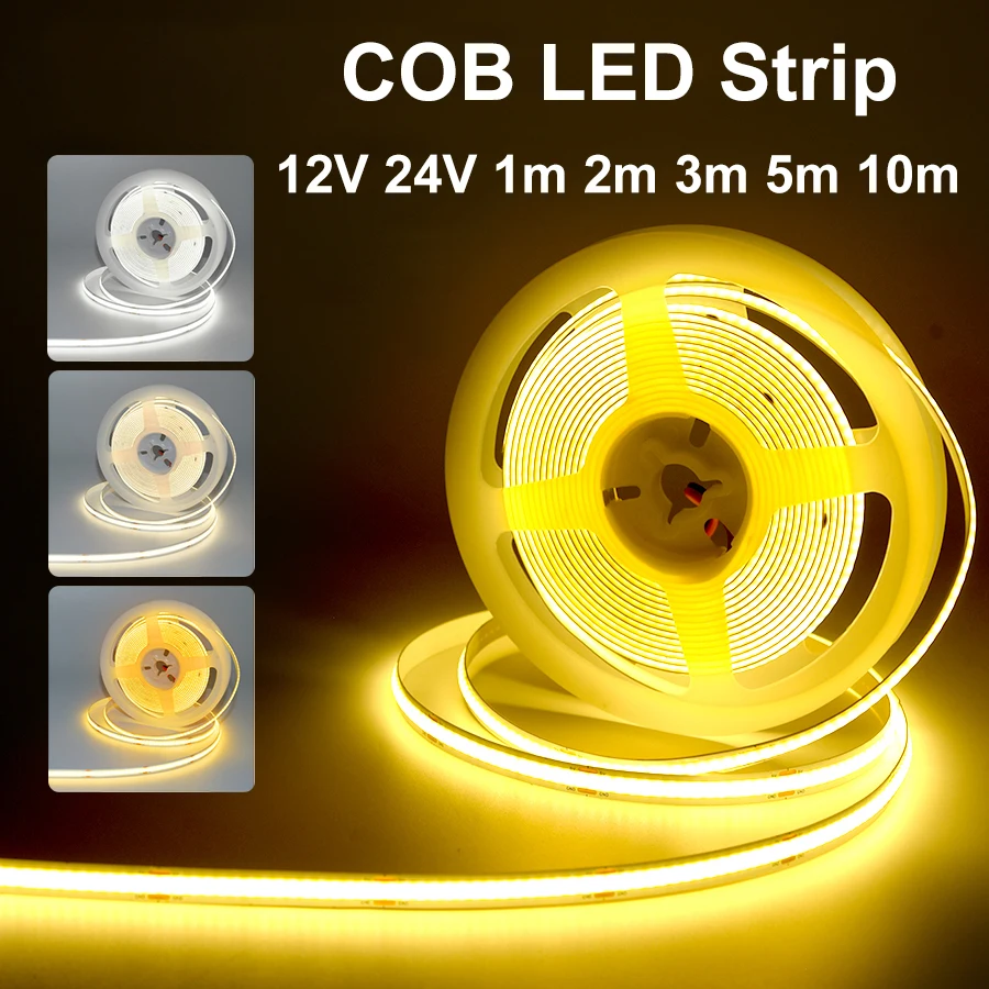 « Bandes LED COB haute densité pour décoration » – Test et Avis