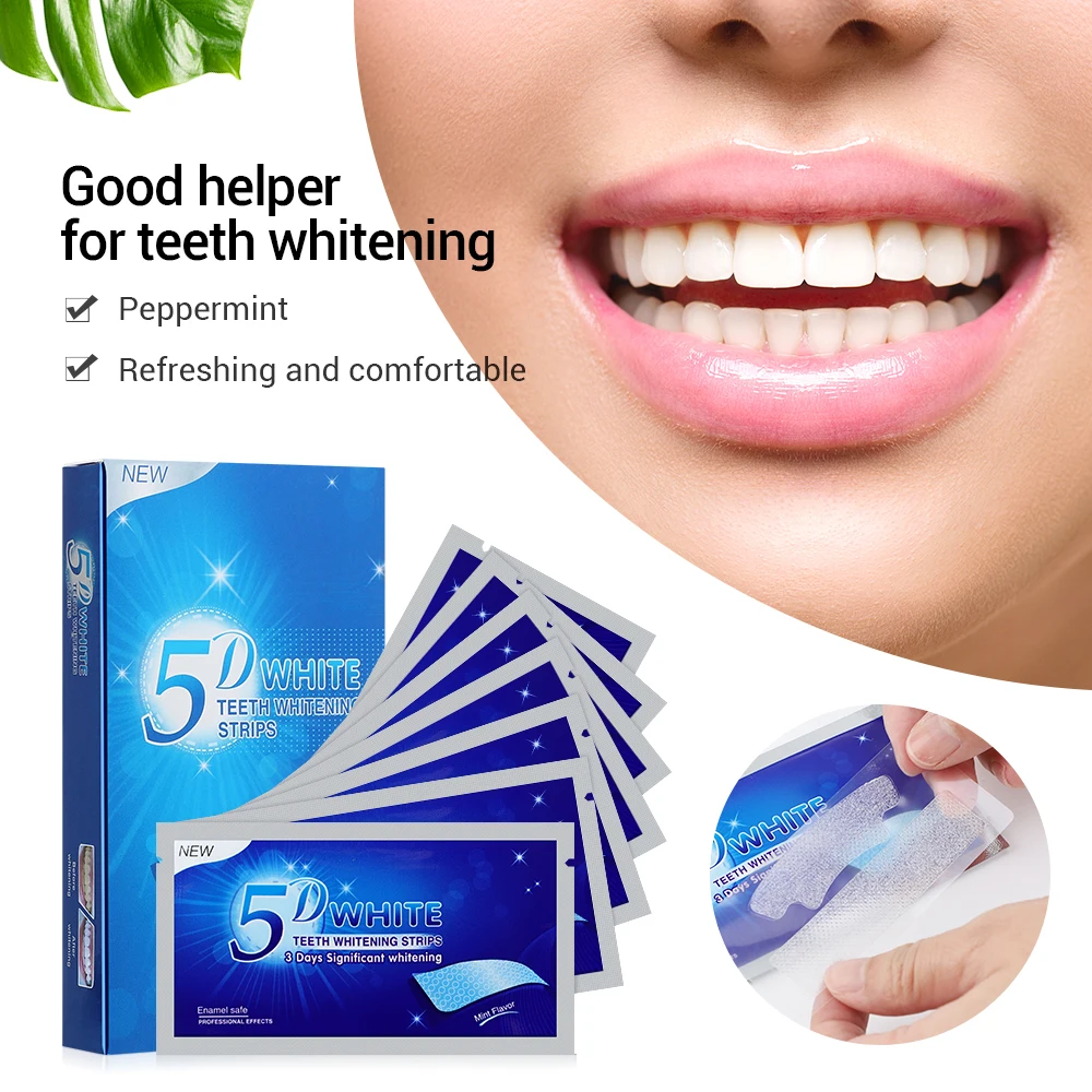 « Bandes de blanchiment des dents 5D » – Test et Avis