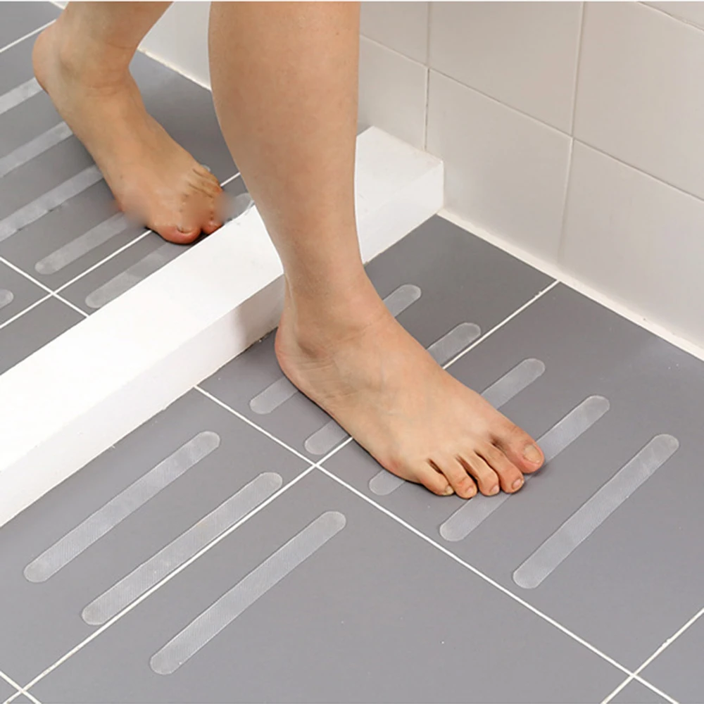 Bandes transparentes de sécurité pour baignoires. – Test et Avis