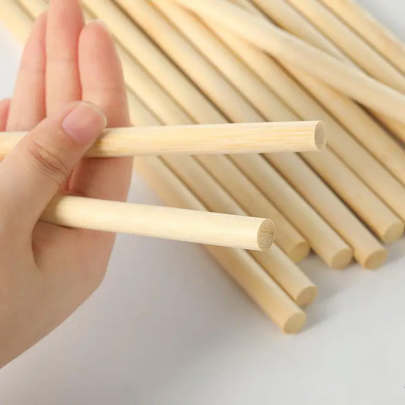 Bâton de bambou rayé pour travaux manuels. – Test et Avis