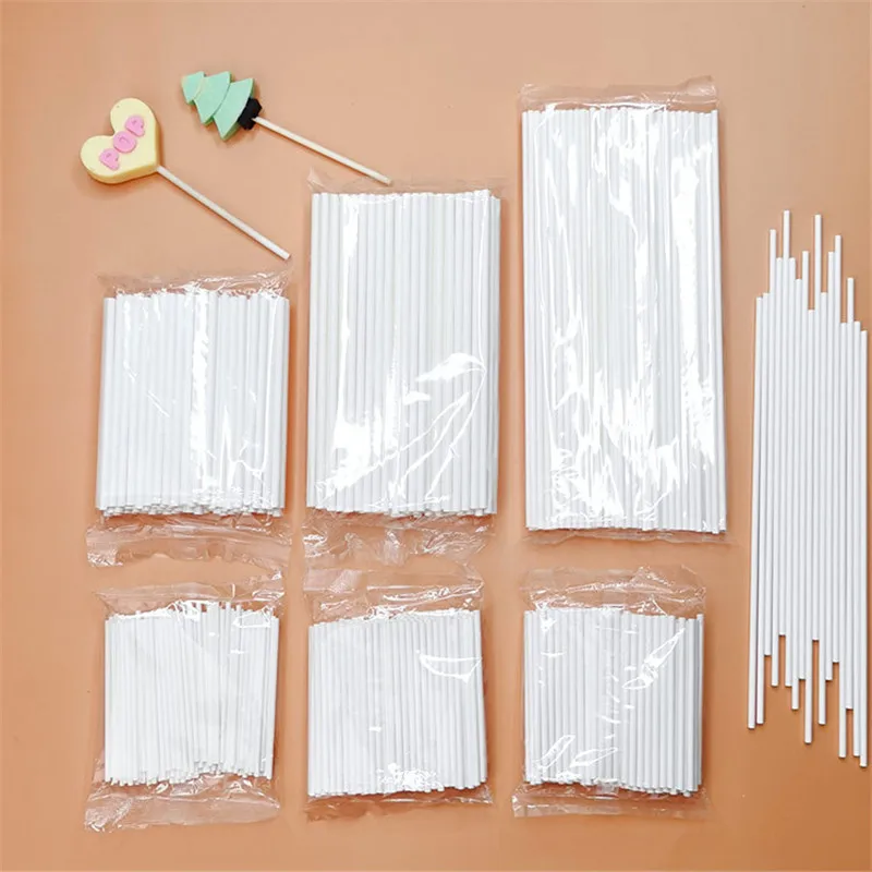 Bâtonnets sucettes papier blanc solide, qualité alimentaire – Test et Avis