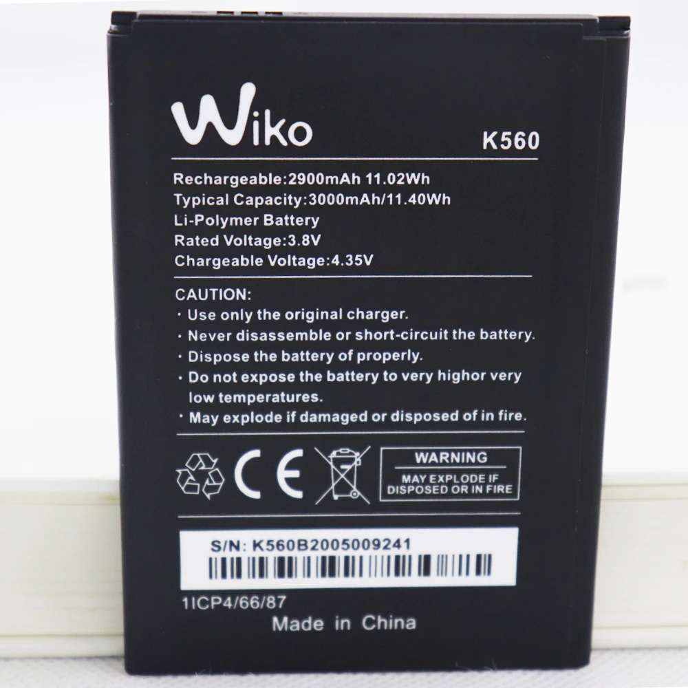 Batterie Wiko K560 : puissance et durabilité. – Test et Avis