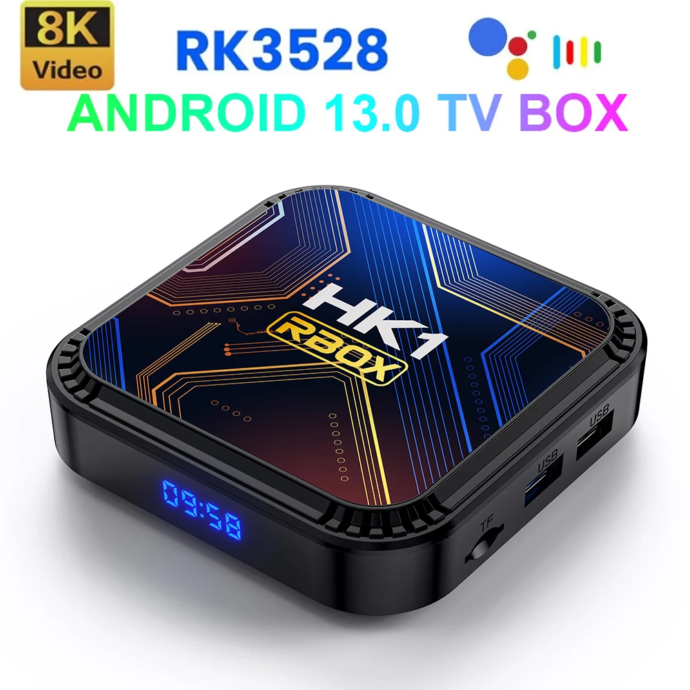 Boîtier Smart TV HK1RBOX K8S Android 13. – Test et Avis