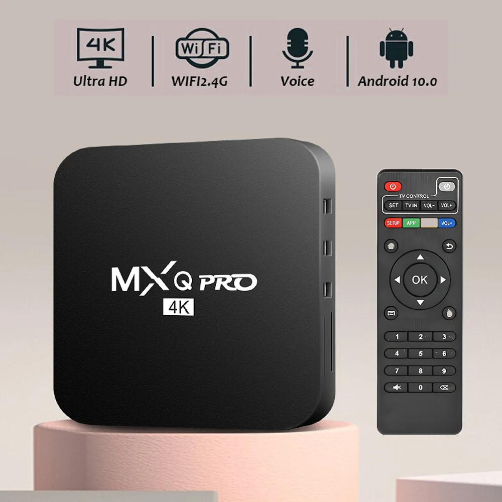 Boîtier Smart TV MXQ Pro 4K – Test et Avis