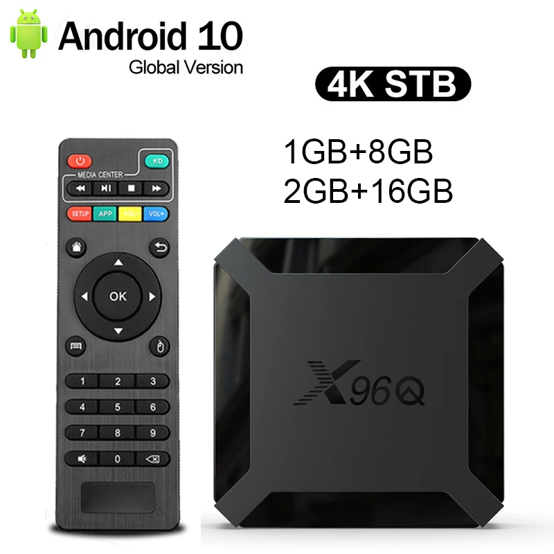 Boîtier Smart TV X96Q : 4K Android 10.0, Livraison Rapide – Test et Avis