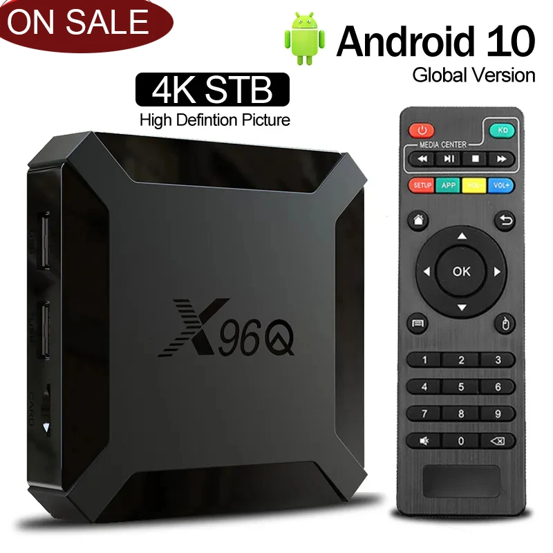Boîtier Smart TV X96Q : Android 10.0, 4K – Test et Avis