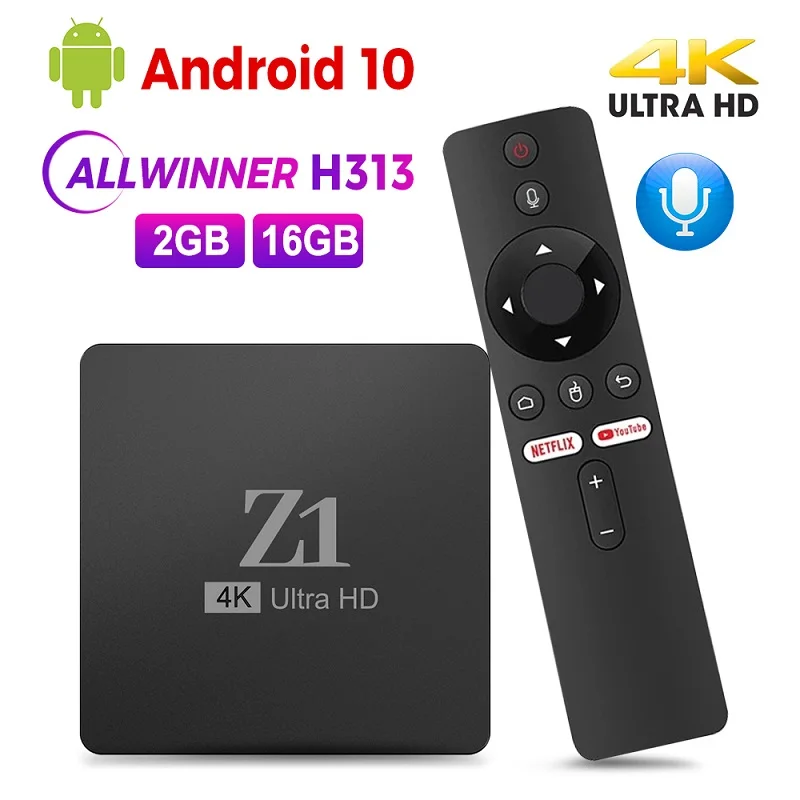« Boîtier TV Z1 : Android 10, vocal, touristique » – Test et Avis