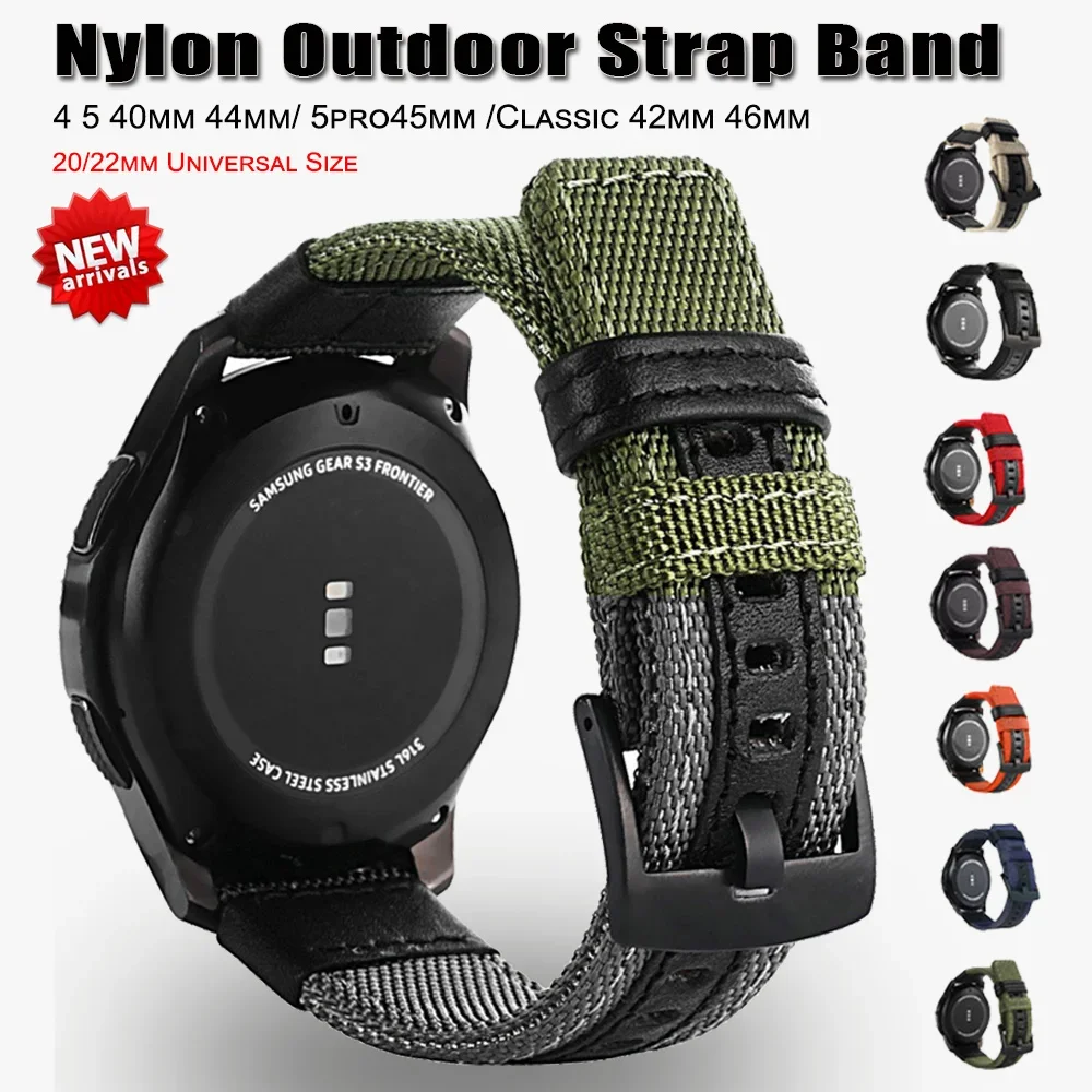 Bracelet nylon tissé pour montres Samsung, Amazfit – Test et Avis