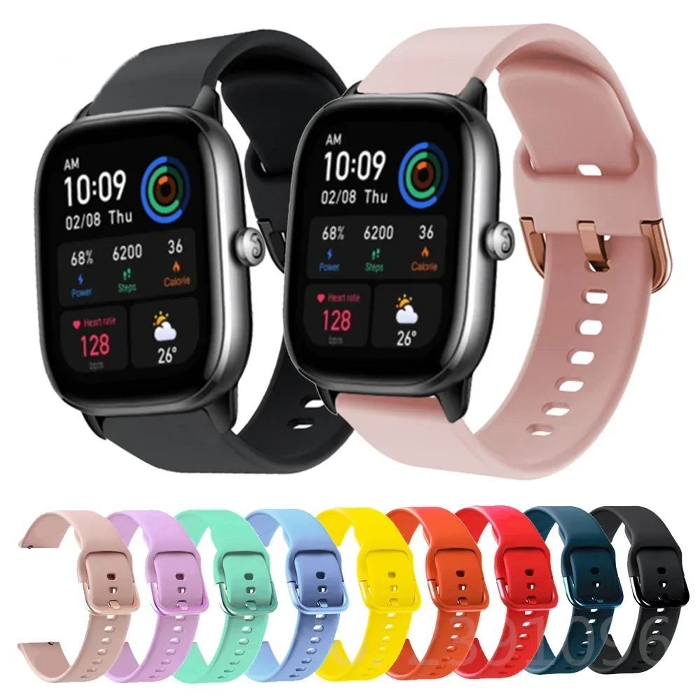 « Bracelet silicone Amazfit GTS 4 Mini : remplacement sportif » – Test et Avis
